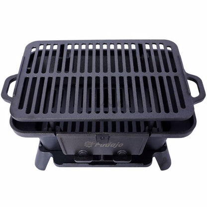 US Local Outdoor Oval Cast Iron Grill