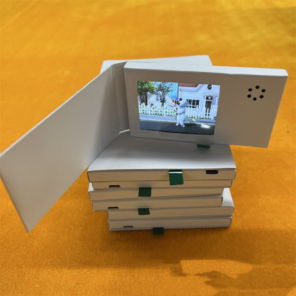 ThankYouCard Mother's Day 520 Christmas Thanksgiving Card 2 4inchvideocard Birthday Greeting Card