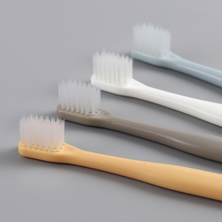 Macaron Small Head Toothbrush 4pcs Adult Soft Toothbrush
