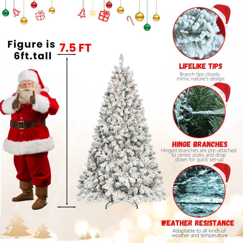 US Local PVC, Christmas Tree, Christmas Decorations, Warm Lights