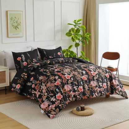 US Local HeiSeFanHua Comforter