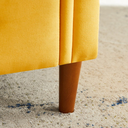 US Local Yellow Multifunctional Storage Rectangular Sofa Stool