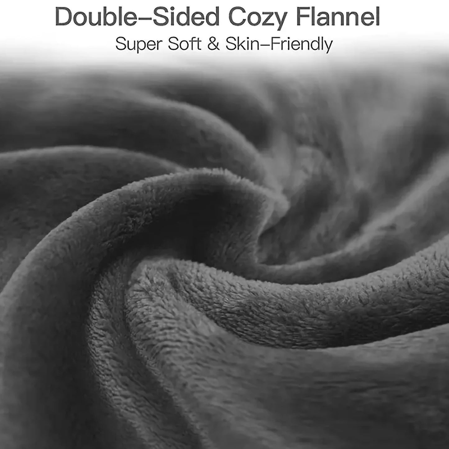 US Local Heated Blanket Queen Size With Dual Zone Control - 10 Heat Settings Electric Throw Blanket With Automatic Shut Off Timer, Machine Washable Soft Flannel