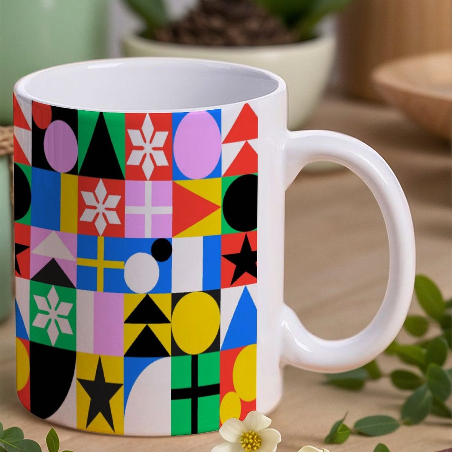 POD US Local White mug with full print, Christmas 0034