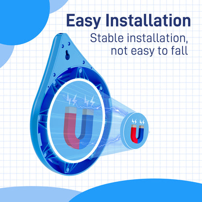 US Local SPL-FLL00X 6-inch 12V 20W Blue Droplet Shaped RGB Pool Light 26FT