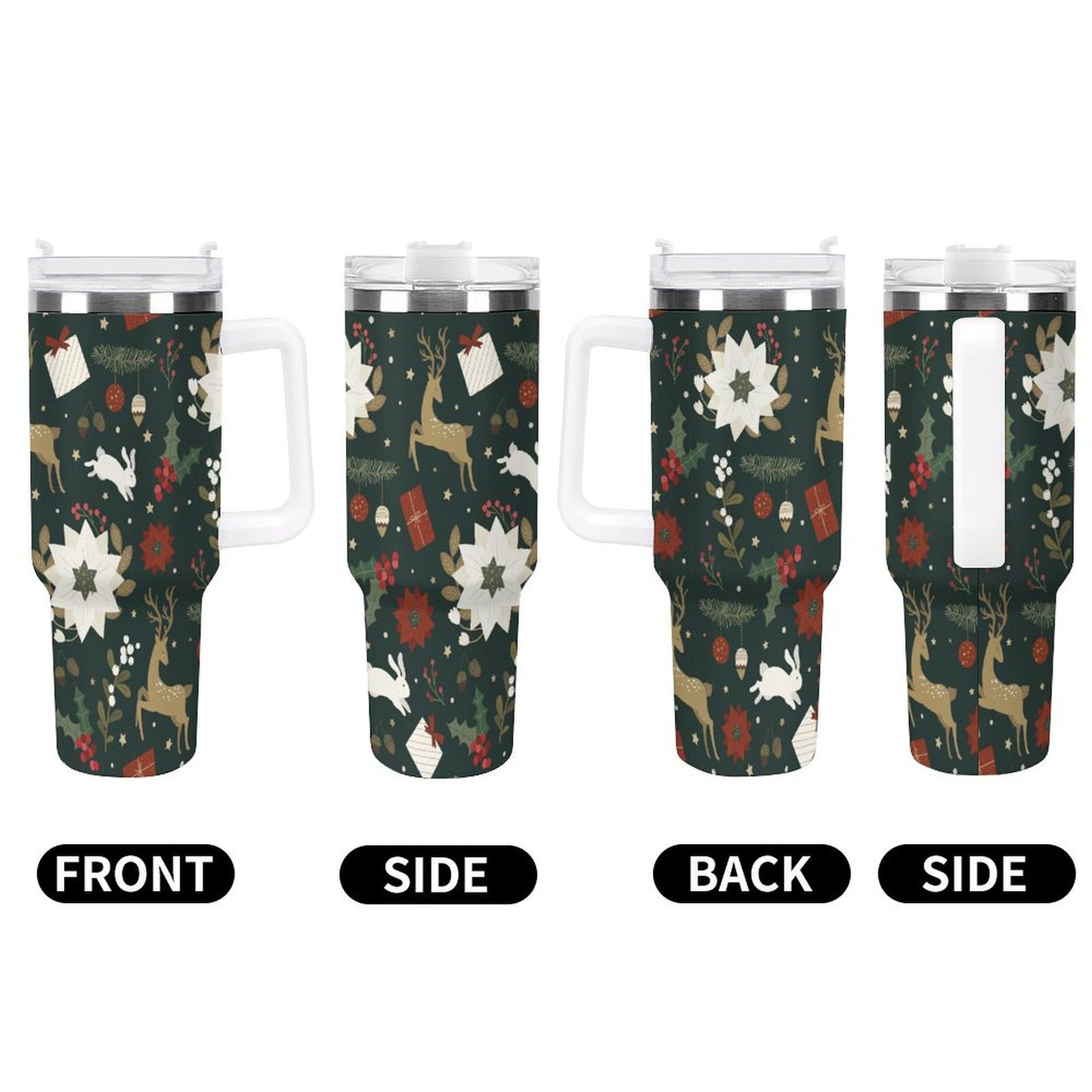 PHDT00180 POD US Local Tumbler 40 oz Large Capacity Car Cup Christmas