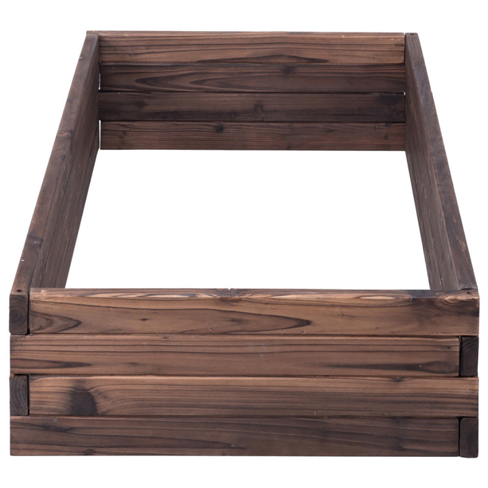 US Local Elevated Wooden Garden Planter Box Bed Kit