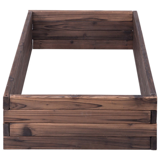 US Local Elevated Wooden Garden Planter Box Bed Kit
