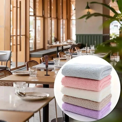 US Local 20 Solid Color Towels, Super Absorbent & Quick-drying, Suitable For Home, Office And Travel