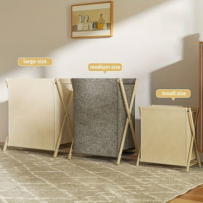 US Local Collapsible Laundry Basket - Large-capacity Dirty Clothes Storage Multi-functional Fabric Basket, Suitable For Bathrooms Or Bedrooms