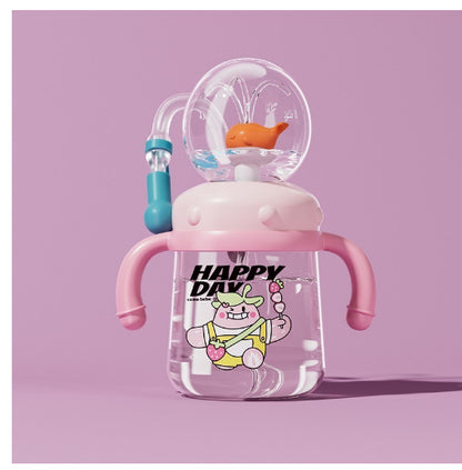 Children's Fun Whale Diving Fountain Cup