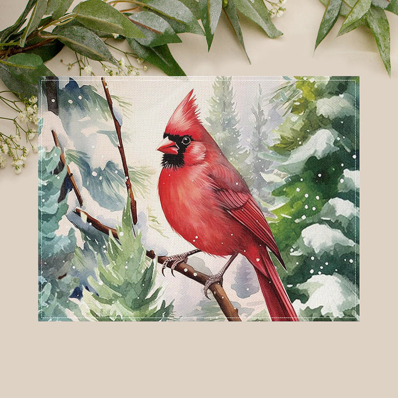 Christmas Printing Non-slip Placemat