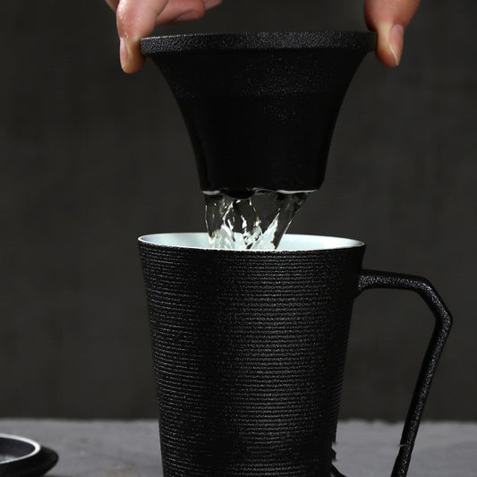 Ceramic Travel Mug Creative Mug With Cover