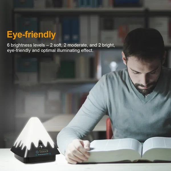 US Local Touch Control Night Light 8-Color Change 6 Level Dimmable Light Brightness Table Lamp Portable Timer Lamp