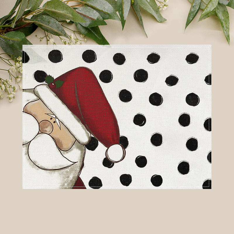 Christmas Printing Non-slip Placemat
