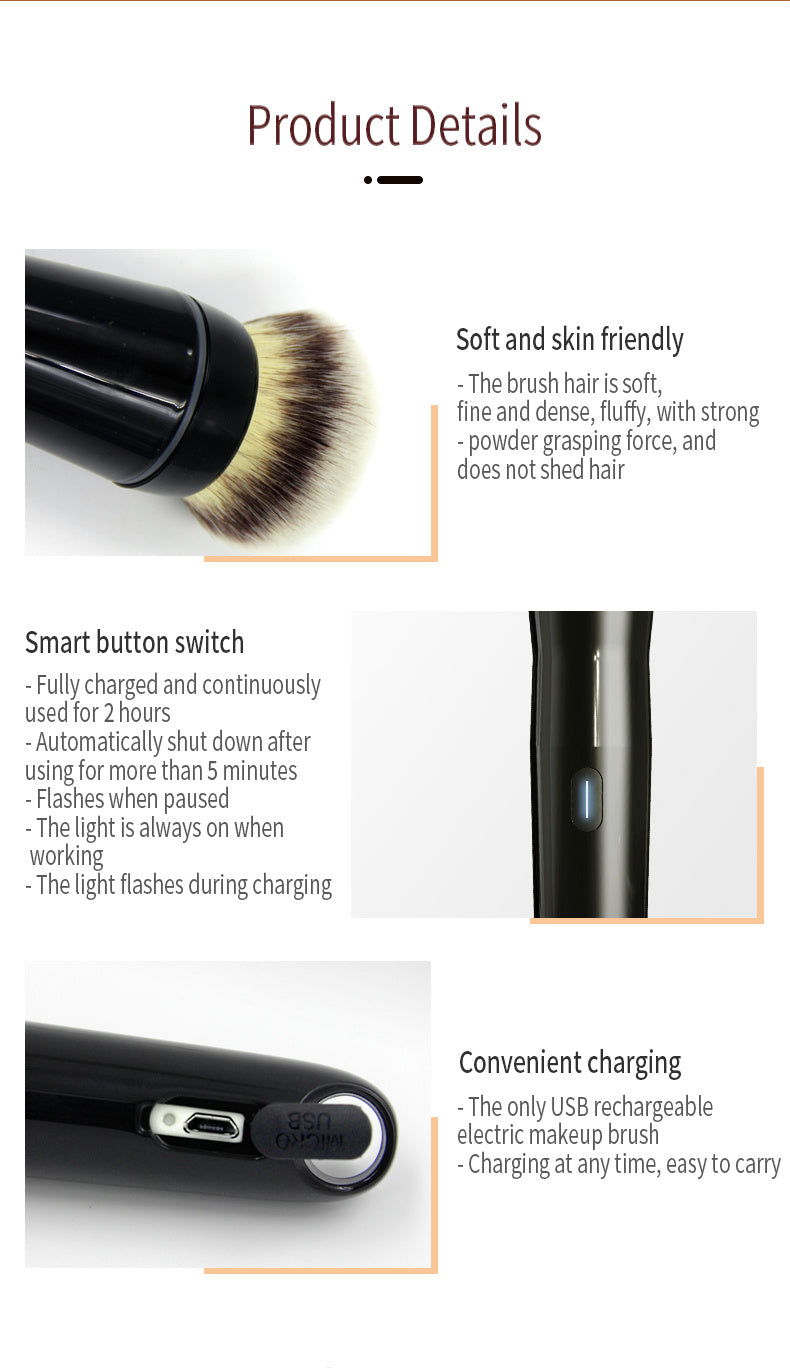US Local Electric Rotating Makeup Brush
