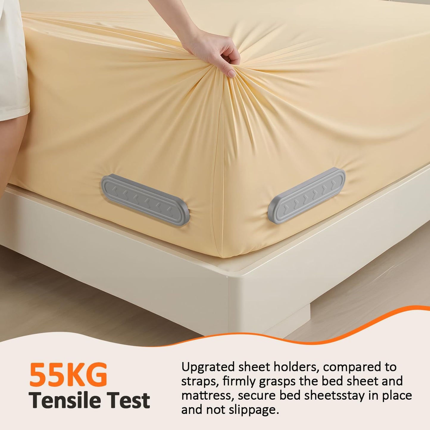 UK Local 4pcs Invisible Sheet Fasteners