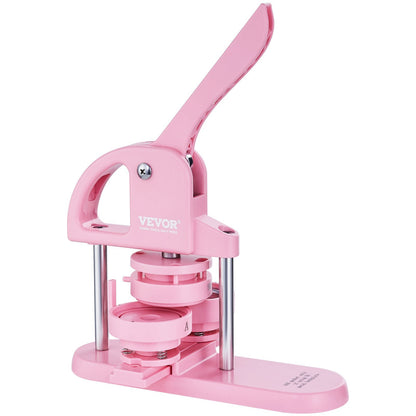 US Local 3-IN-1 Button Maker,  300pcs Button Parts,Button Maker Machine With Panda Magic Book, Ergonomic ArcHandle Punch Press Kit, For Children DIY Gifts