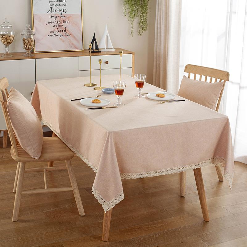 Tablecloth Linen Lace Tablecloth Suitable For Rectangular Dining Table