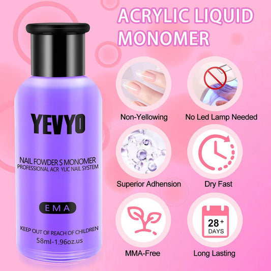 US Local Acrylic Nail Kit With Nail Drill And UV Light,Professional Nail Kit Acrylic Set