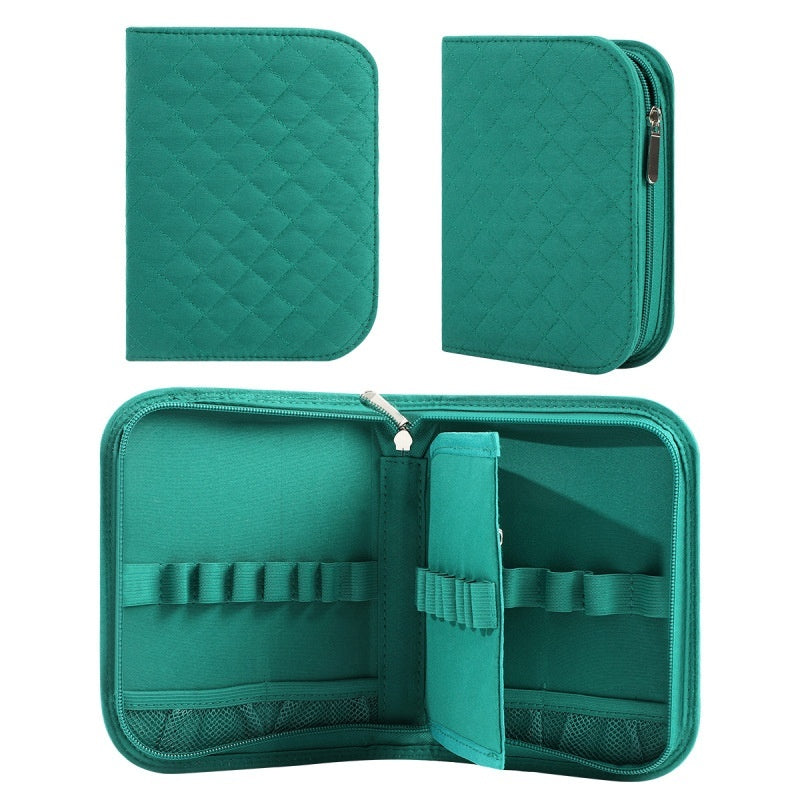 US Local Crochet Knitting Tool Multi-layer Storage Bag