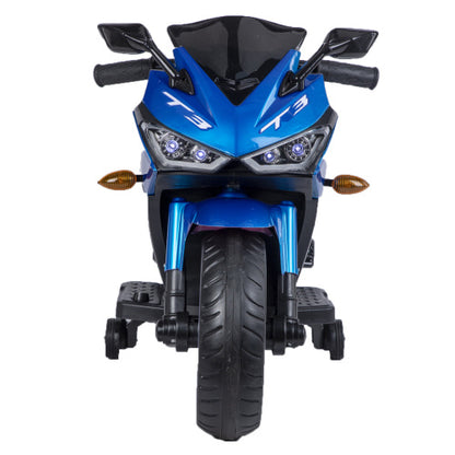 US Local Kids Motorcycle,12V Motorcycle For Kids 3 4 5 6 Years Boys Girls 12v7ah Kids Motorcycle Ride On Toy With Training Wheels Manual Throttle Drive By Hand Lighting Wheels