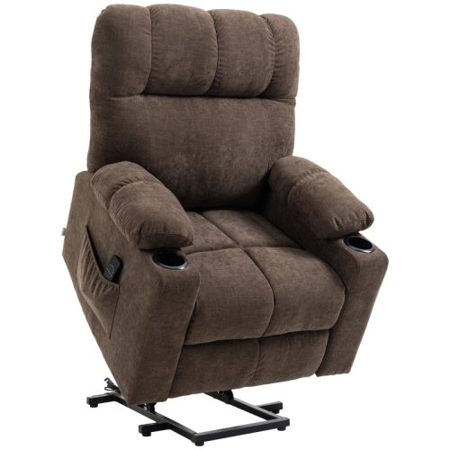 UK Local HOMCOM Electric Riser And Recliner Chair For Elderly, Power Lift Recliner Chair With Remote Control