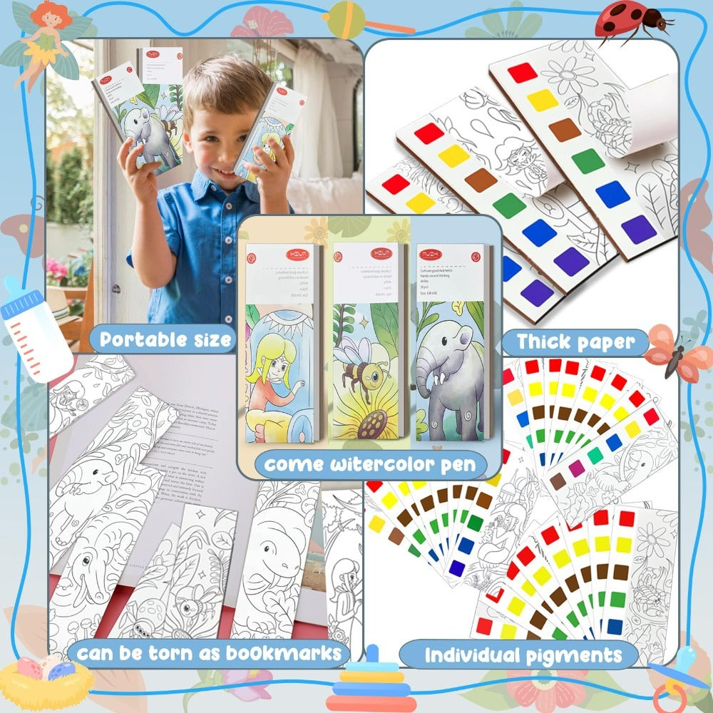 US Local Watercolor Book Set Of Three