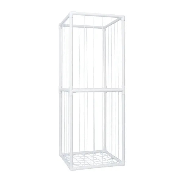 US Local Stuffed Animal Storage PVC Plush Organizer Shelf Plush Stuffed Animal Holder Standing Kids Toy Storage Cage