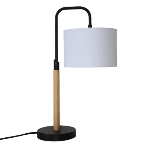 US Local New Design Small Modern Stylish Desk Lamp In Stock In The United States,Easy To Install For Bedside Table Lamp, Night Light, Study Lamp, Arcus Paniz Simple Table Lamp With Cylinder Shade 110V