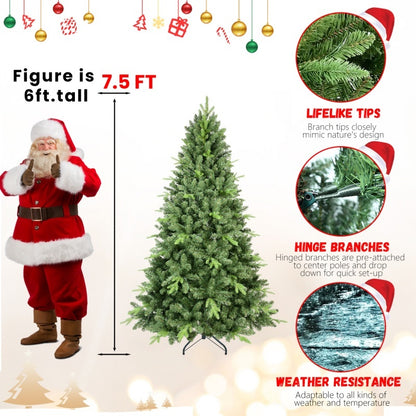 US Local PE, PVC Christmas Tree, Green