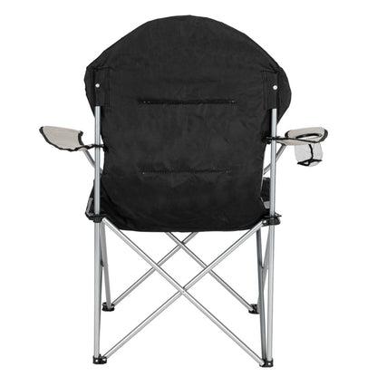 US Local Camping Chair, Grey Iron Frame, Off-white