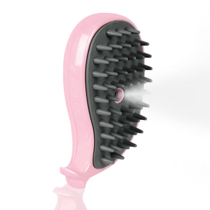 US Local Cat Steam Brush For Shedding - Steamy Cat Brush For Indoor Cats, Cat Hair Steam Brush For Massage, Spritz Defur Comb For Cats, Pet Steamer For Dogs