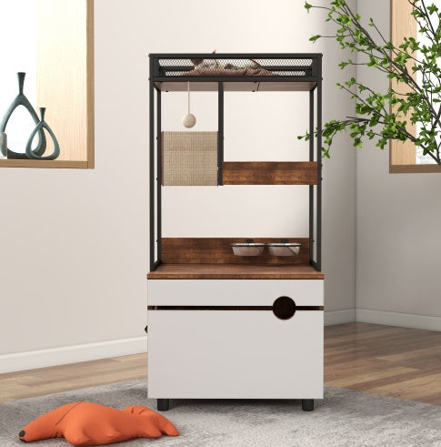 US Local The Outer Shell Of The Garbage Bin In The Cat Cabinet