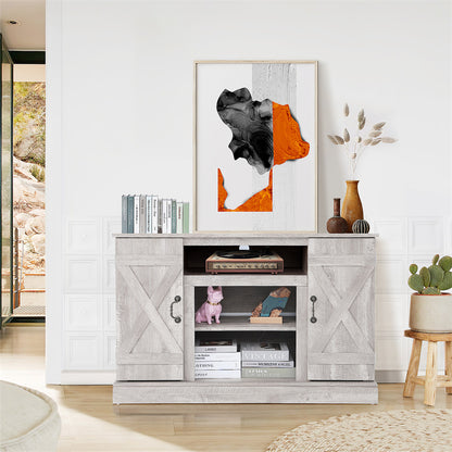 US Local Vintage Home Living Room Wooden TV Cabinet