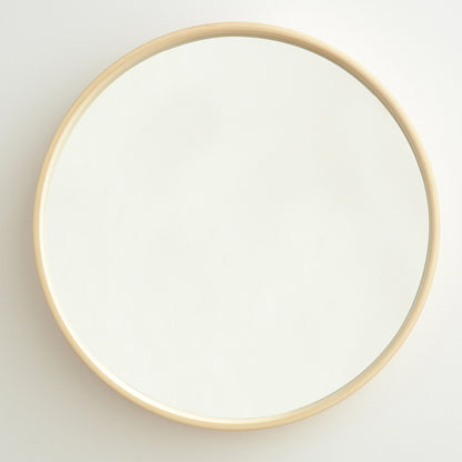 Solid Wood Bathroom Log Wall Hanging Bedroom Bathroom Mirror