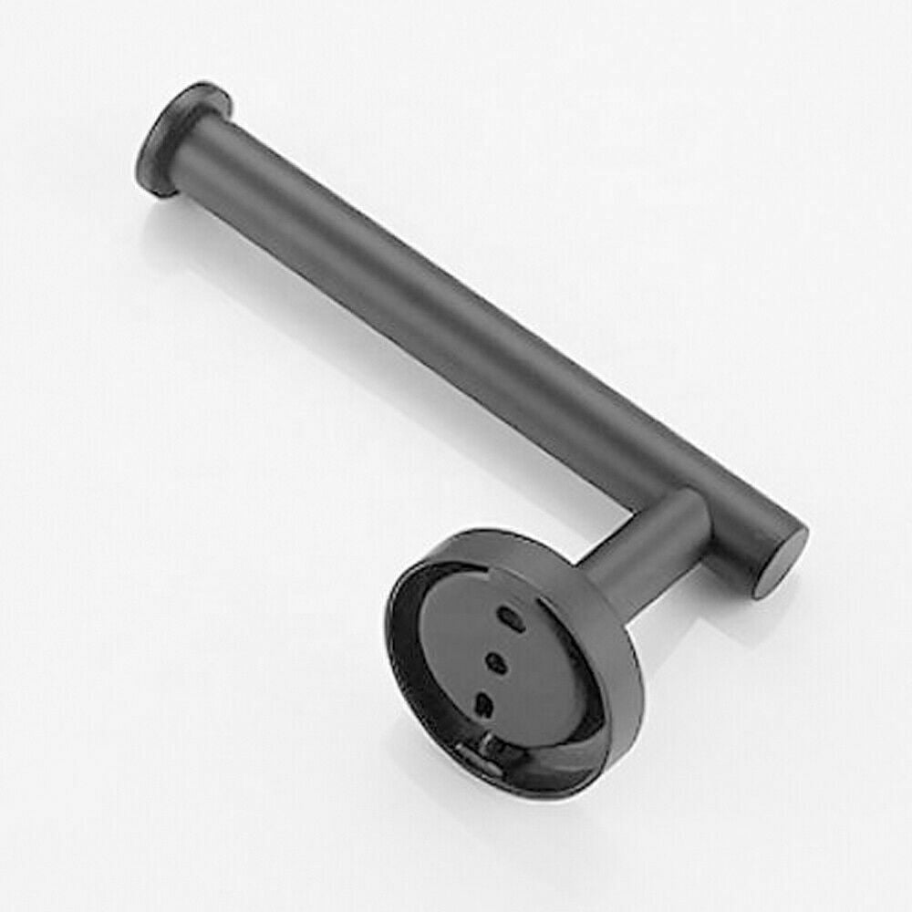 UK Local Stainless Steel Toilet Paper Holder Matte Black Toilet Roll Holder Wall Mounted