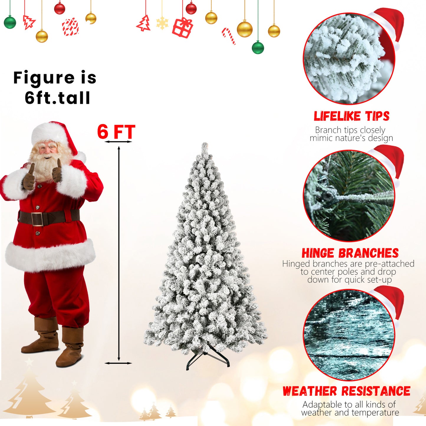 US Local PE, PVC, Christmas Tree, Christmas Decorations