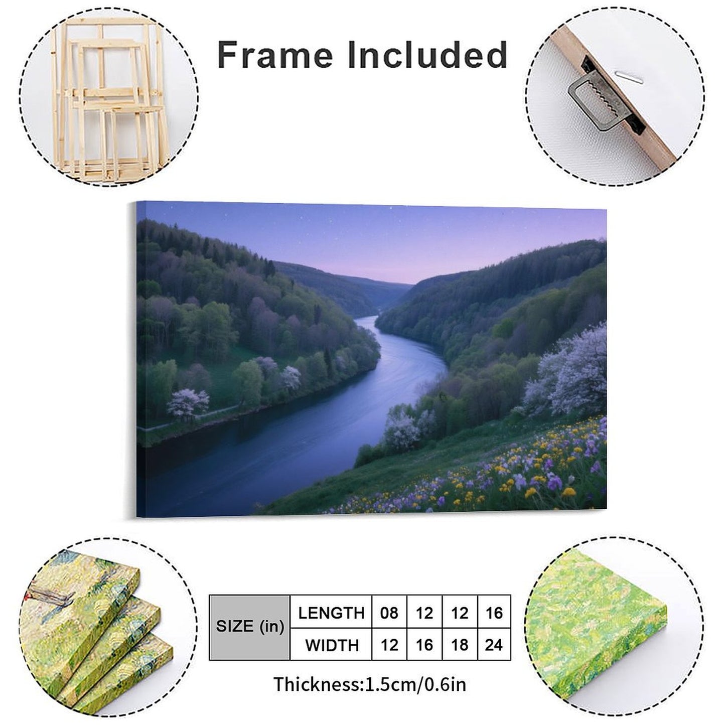Decorative Interior Frame Painting Spring-6