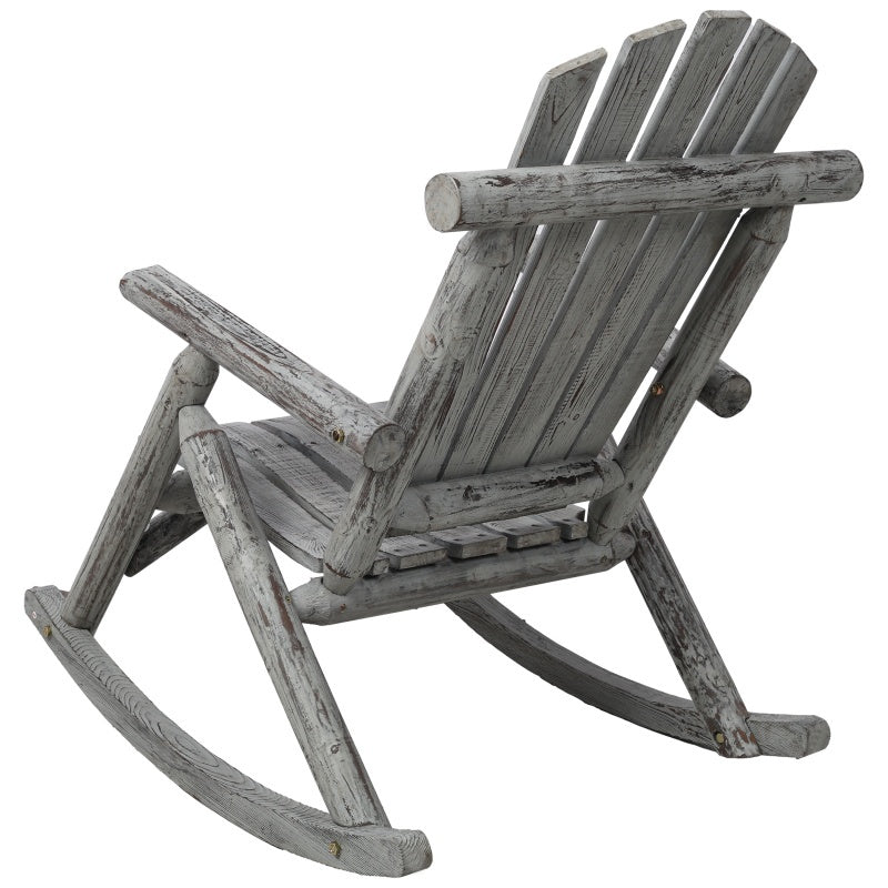 US Local Wooden Porch Rocking Chair, Durable Wooden Porch Rocking Chair, Cedar Rocking Chair