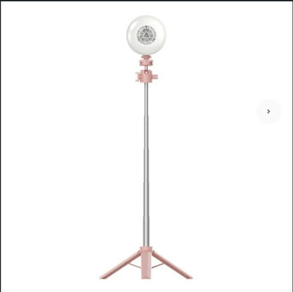 US Local SANSI Portable Rechargeable Fill Light, 8.6W Selfie & Video Light With 9 Color Temperatures & 5 Brightness Levels For Phone, Camera, Laptop, Makeup, Video Calls, Camping