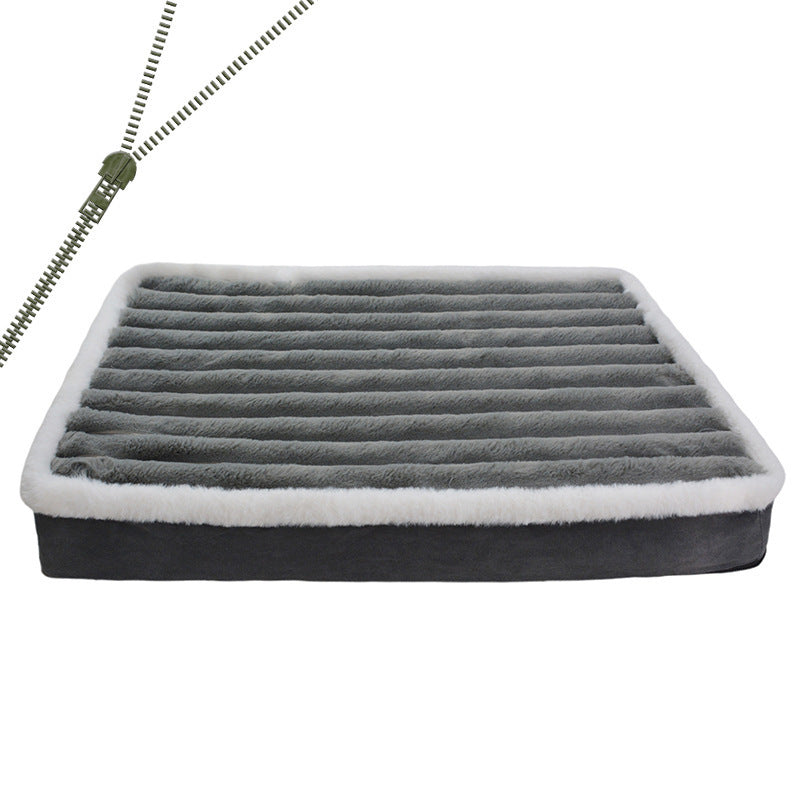 Dog Mat Mattress Warm Kennel Pillow Anti-bite