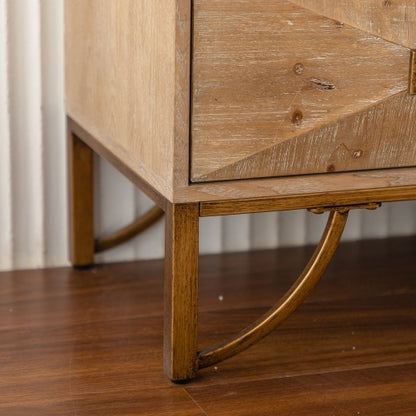 US Local 9 Drawers Dresser, Modern Dressers & Chests Of Drawers, TV Stand,Light Wood Dresser For Bedroom,Living Room,Hallway