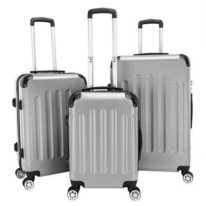 US Local 3-in-1 Portable ABS Trolley Case