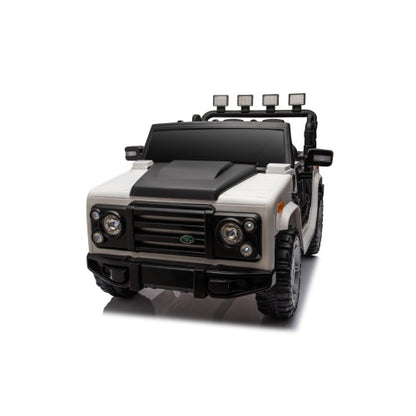 US Local 12v7a 30wX2 Four-wheel Drive Leather Seats Can Be Started With One Button, Forward And Backward, High And Low Speed, Music, Headlights, Power Display, And Two Doors Can Be Opened