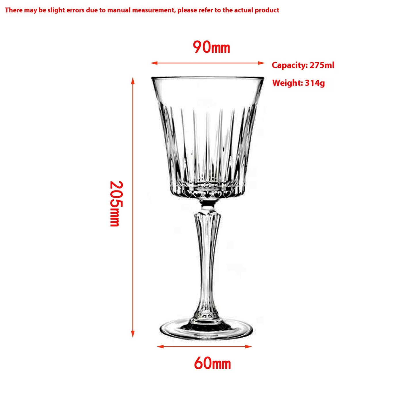 Fine Rod Champagne Drink SUNFLOWER Ice Cream High Leg Thin Wall Red Wine Cup