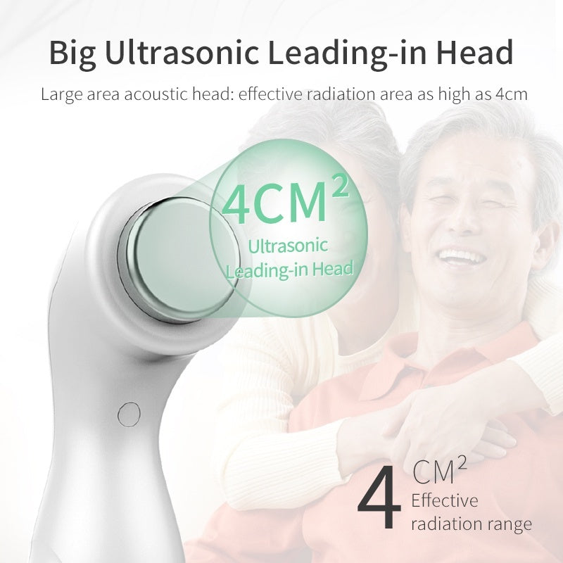 US Local Ultrasonic Therapy Device For Body Pain Physiotherapy Equipment For Muscle Heating Reliever Knee Shoulder Back 1MHz