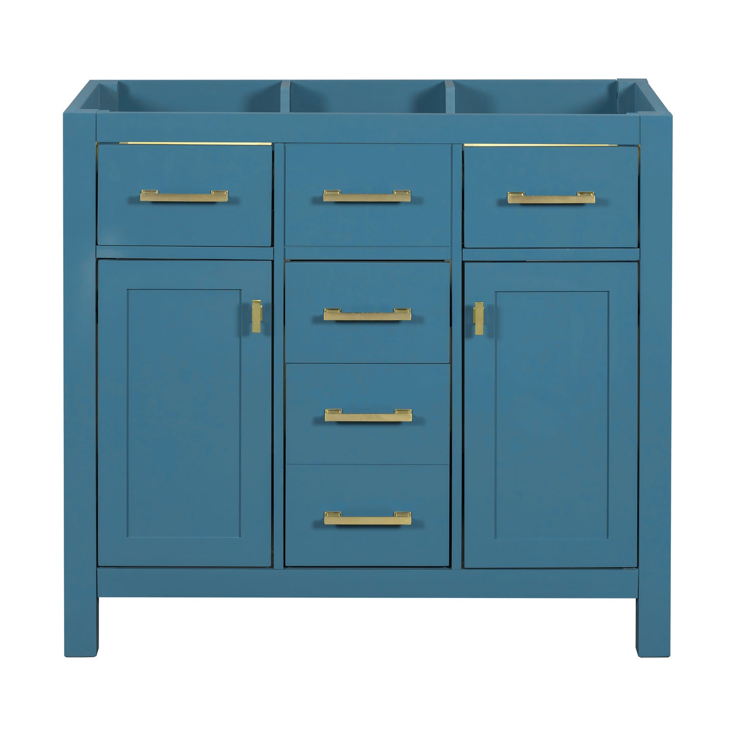 US Local Solid Wood Bathroom Storage Cupboards