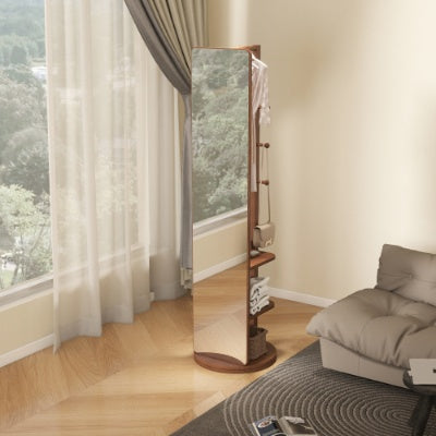 US Local Full Ength Mirror, Rubber Wood  Mirror 65.7x17.7 Inches Mirror Width 13.7 Inches Large Full Length Mirror Easy To Dress Organize And Place In The Bedroom Living Room Office Cloakroom