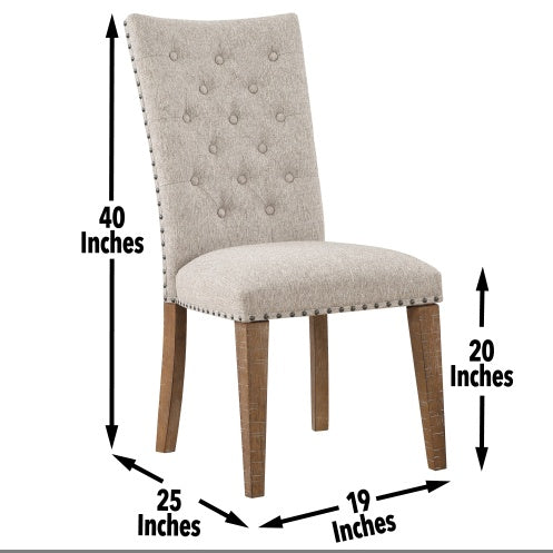 US Local Riverdale - Side Chair Oatmeal